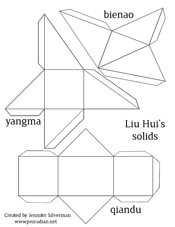 Liu Hui Solids - Nets